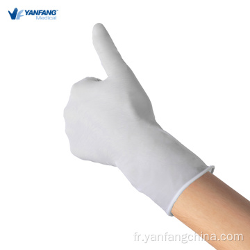 Gants de chimiothérapie médicale jetable en poudre nitrile sans poudre